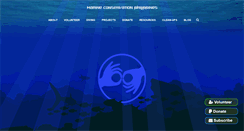 Desktop Screenshot of marineconservationphilippines.org